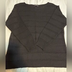 Black Pullover Sweater, Women’s Large